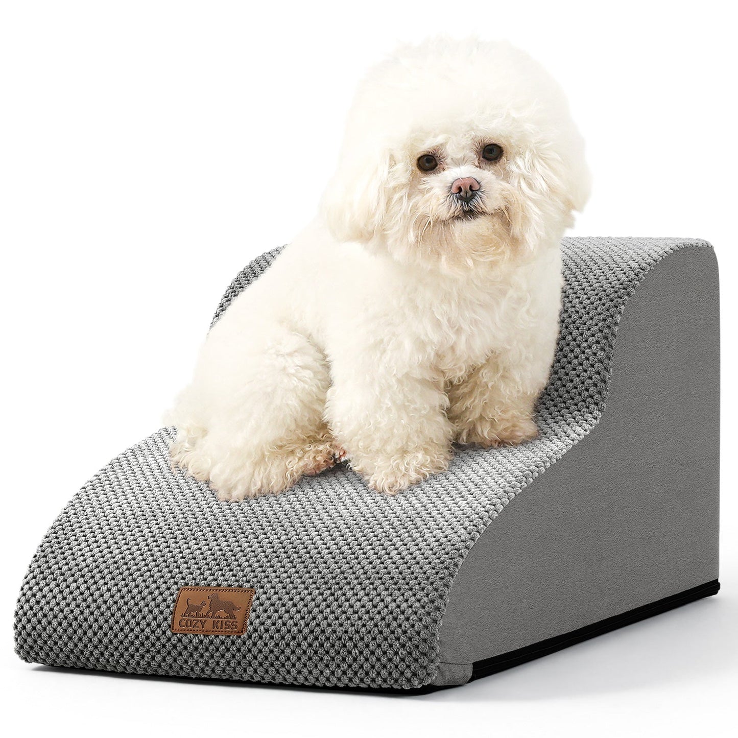 2 Step Curved Joint Protection Foam Pet Stairs