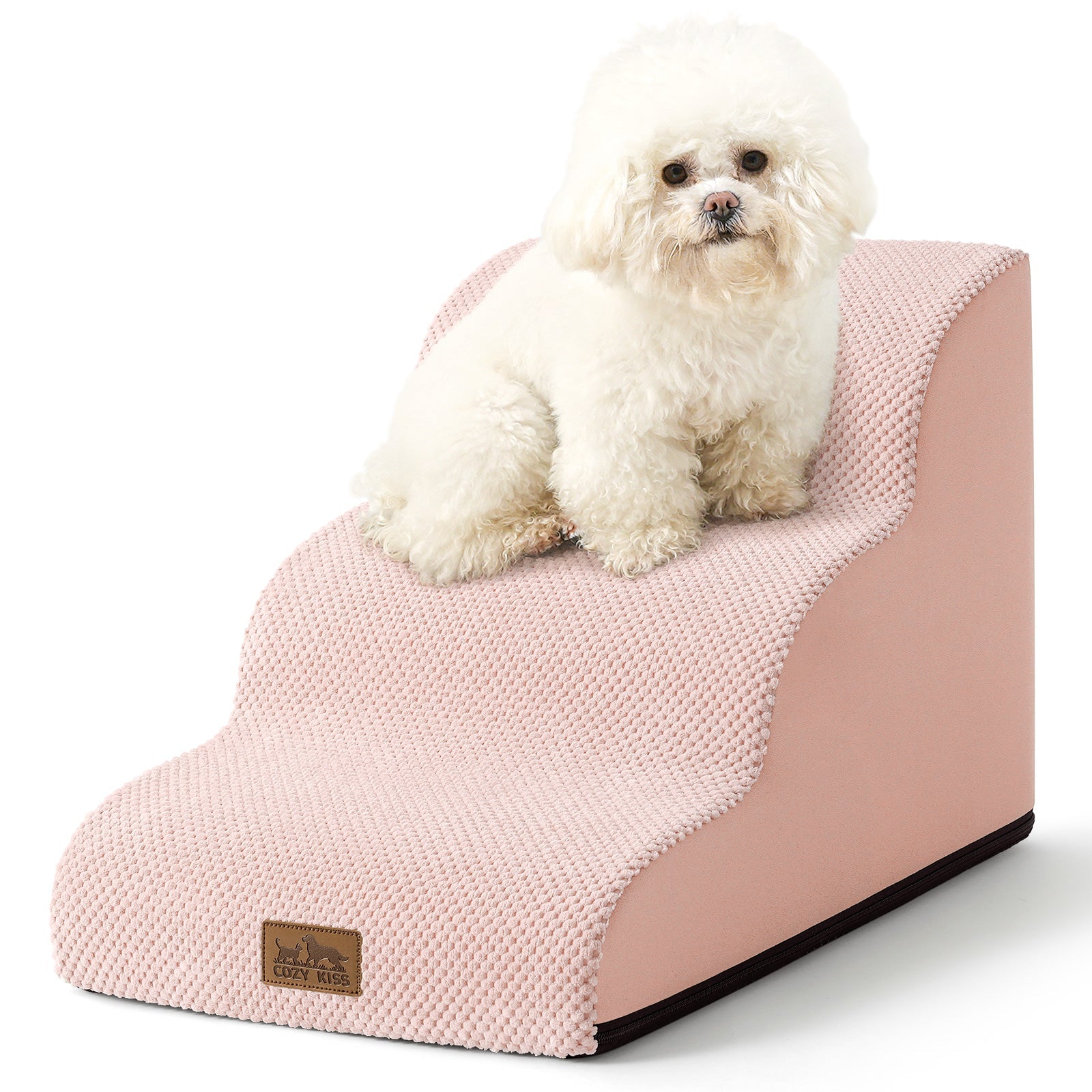 3 Step Curved Joint Protection Foam Pet Stairs