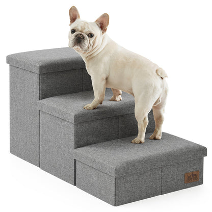 3 Step Arthritis Prevention Storage Pet Stairs