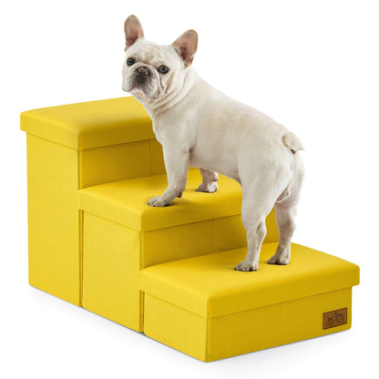 3 Step Arthritis Prevention Storage Pet Stairs