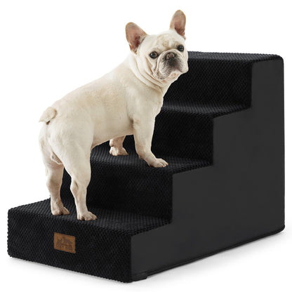 4 Step Right-Angle Arthritis Prevention Foam Pet Stairs