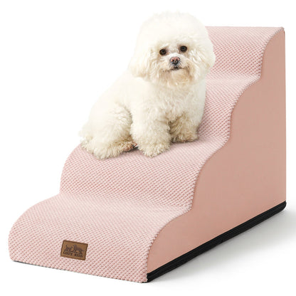 4 Step Curved Joint Protection Foam Pet Stairs