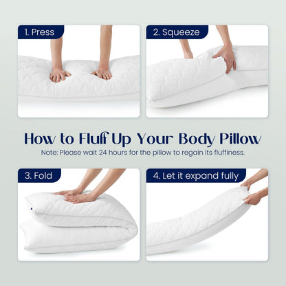 Ways to fluff up bosy pillow. #color_White