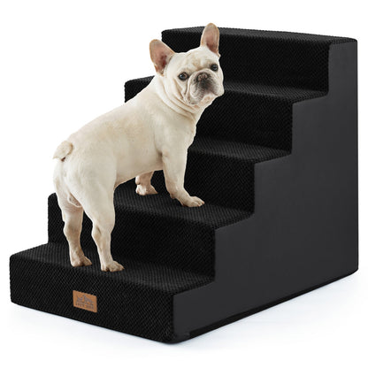 5 Step Right-Angle Arthritis Prevention Foam Pet Stairs