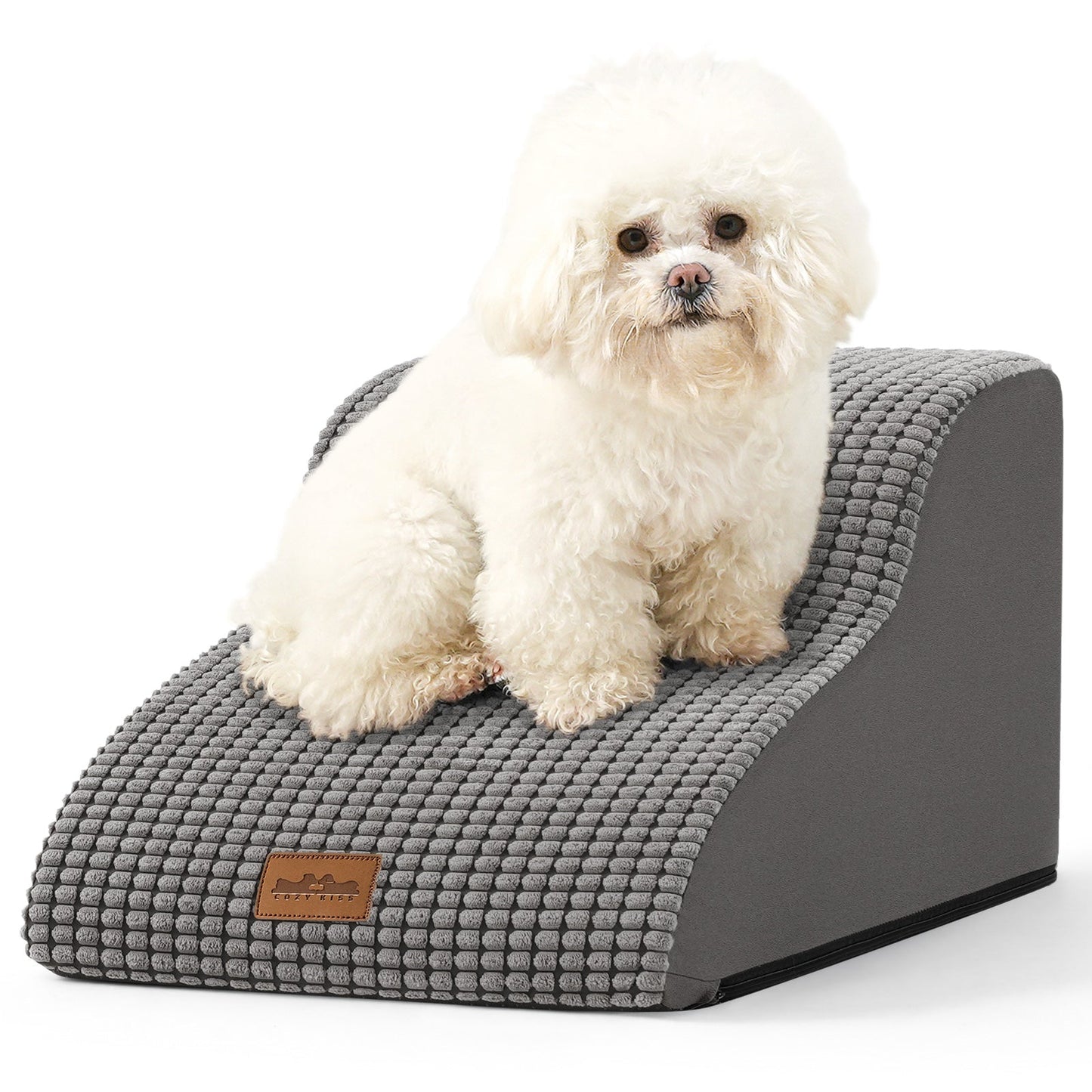 2 Step Curved Joint Protection Foam Pet Stairs