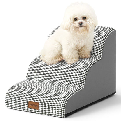 3 Step Curved Joint Protection Foam Pet Stairs