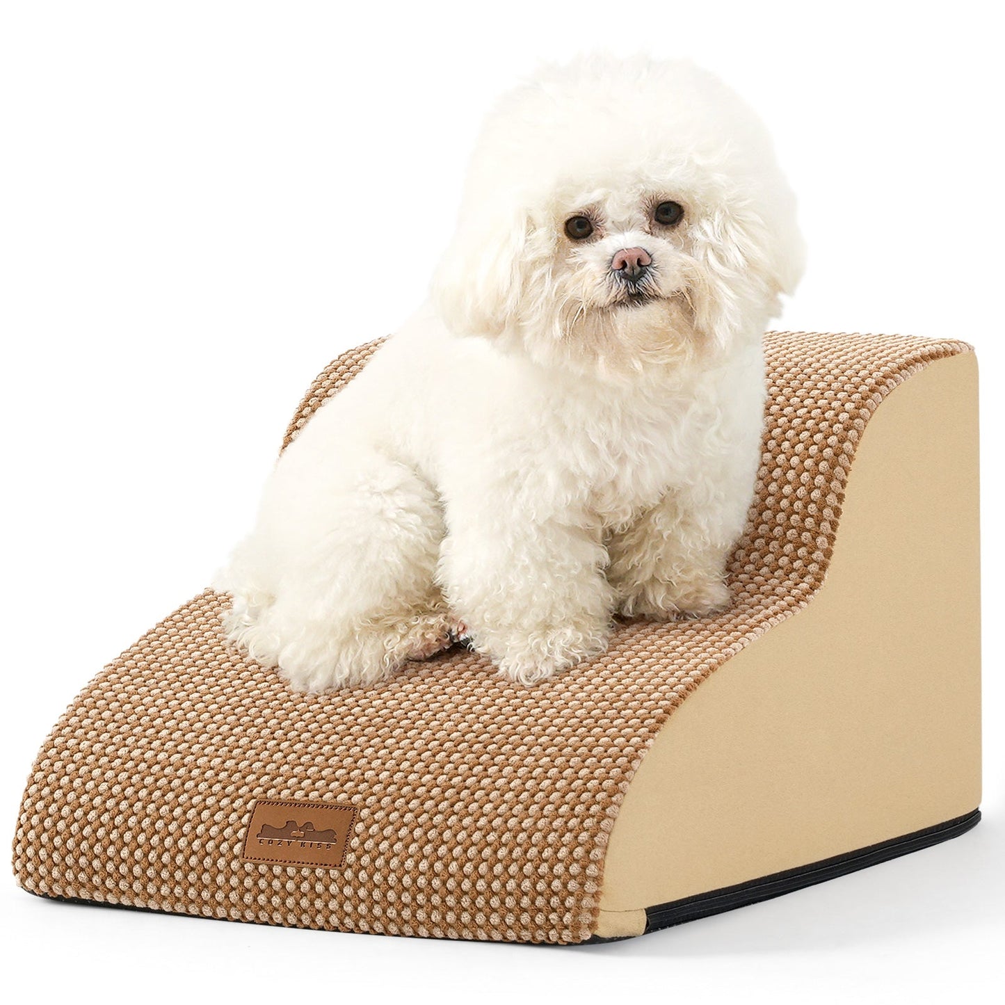 2 Step Curved Joint Protection Foam Pet Stairs