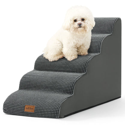 5 Step Curved Joint Protection Foam Pet Stairs