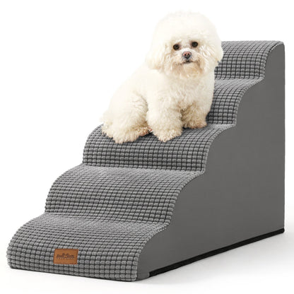 5 Step Curved Joint Protection Foam Pet Stairs