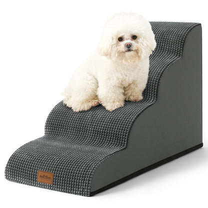 4 Step Curved Joint Protection Foam Pet Stairs