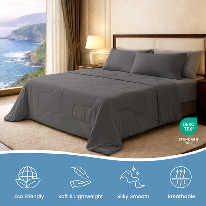Sorona® Natural Fiber Ultra Breathable Cooling Comforter
