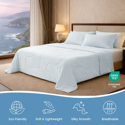 Sorona® Natural Fiber Ultra Breathable Cooling Comforter