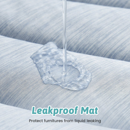 Leakproof mat protecting a couch from liquid leakage #color_Cool Blue