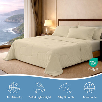 Sorona® Natural Fiber Ultra Breathable Cooling Comforter